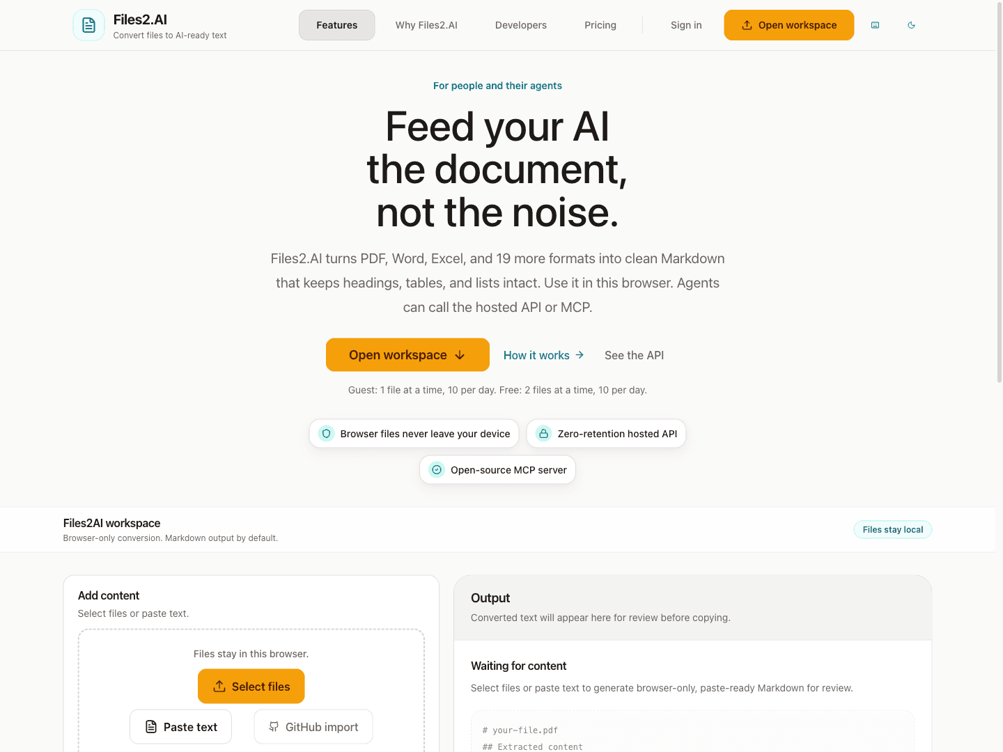 Files2.AI preview